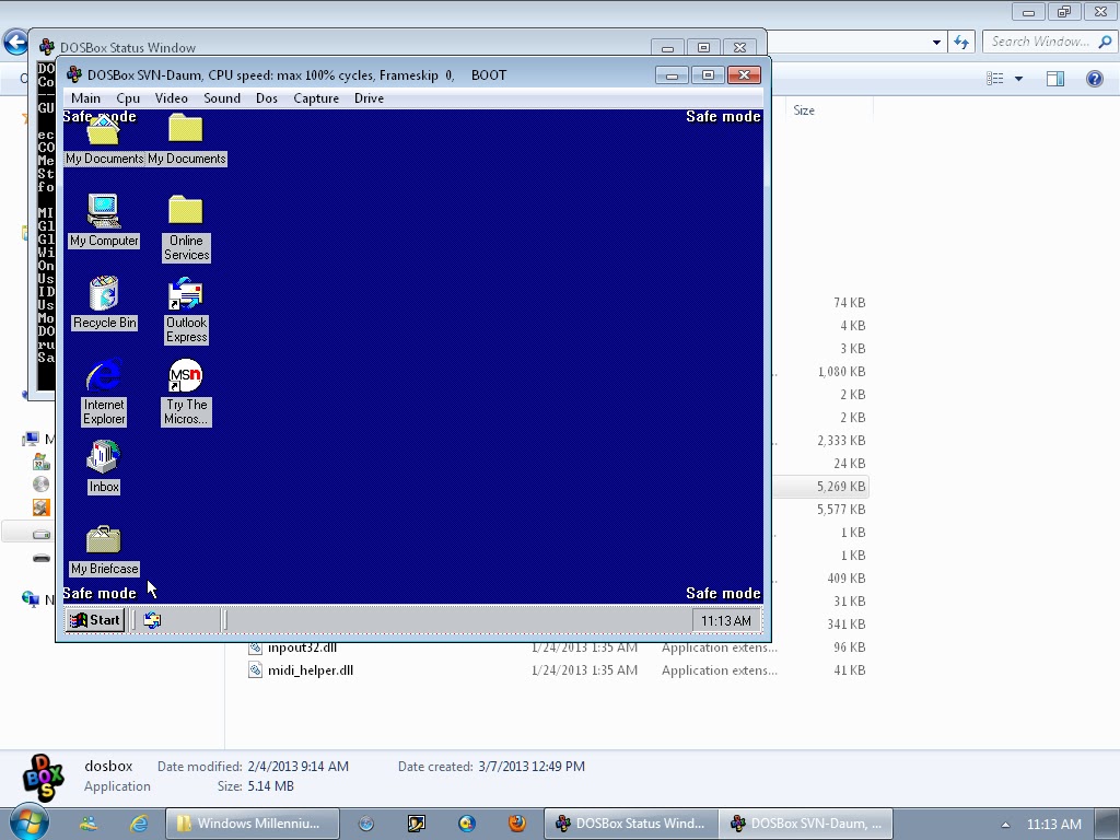 Windows Me Dosbox